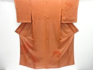 二重紗　手描き友禅　紫陽花模様訪問着